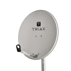 Triax TDS 80 Galvanized steel satellite dish 80cm Light gray