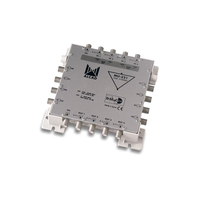 Alcad MU-321 Cascadable multiswitch, 5x8 actif