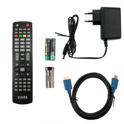 VIARK DROI 4K DVB-S2 con SO Android 7.0 satellite receiver