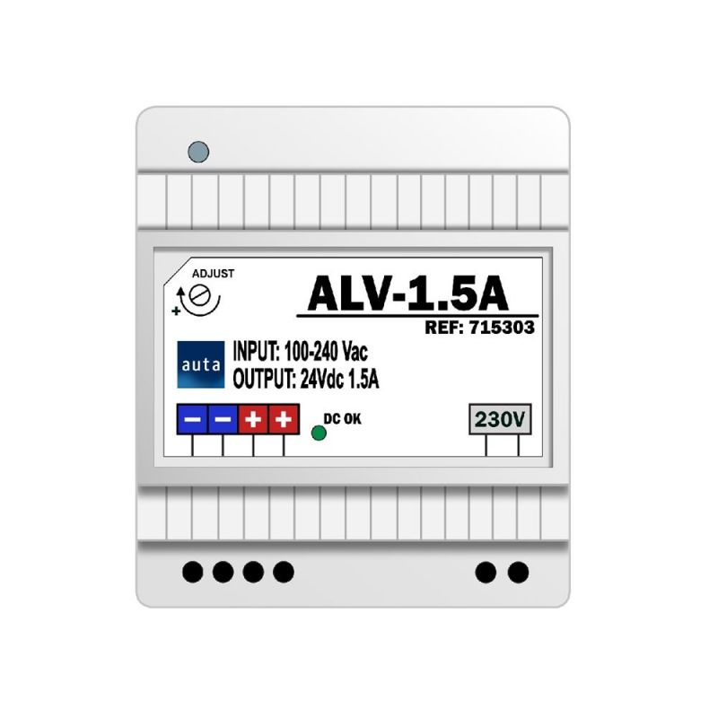 Auta Alimentador ALV 1.5A/24Vdc