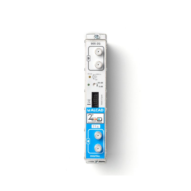 Alcad ZG-431 Single channel adjacent amp. uhf, 52db