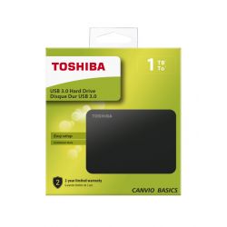 Toshiba Canvio Basics Disco Duro Externo 2.5" 1TB USB 3.0