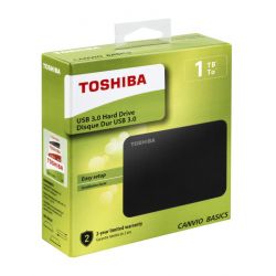 Toshiba Canvio Basics Disco Duro Externo 2.5" 1TB USB 3.0