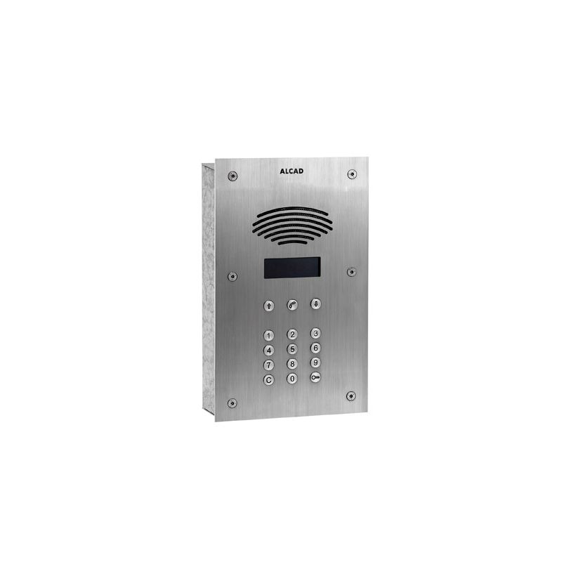 Alcad PAK-61000 Plaque rue.anti-vandal clavier ecran num