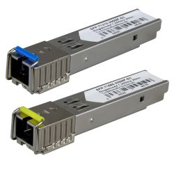 SFP-TR1513-20SMF-SC - Pair of SFP transceiver modules, Tx 1550/1310 nm Rx…