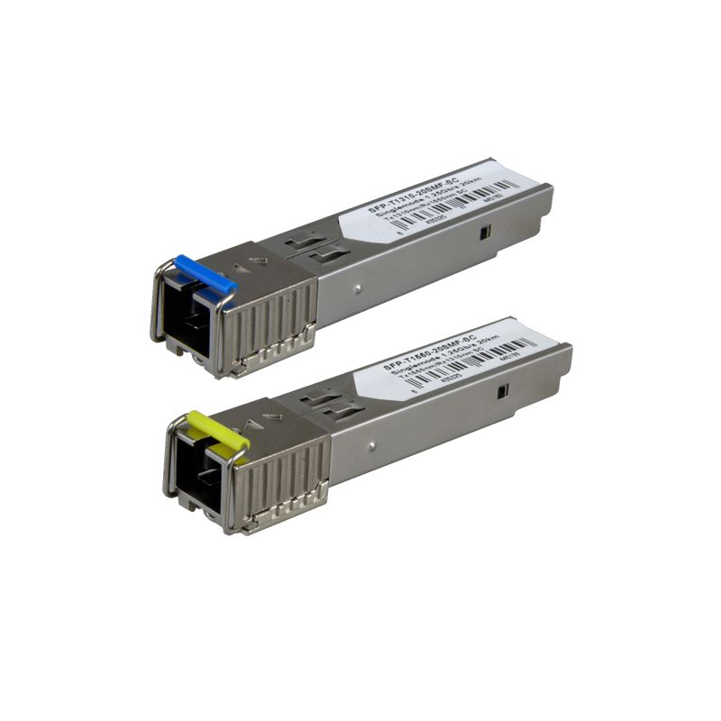 SFP-TR1513-20SMF-SC - Par de módulos transceptores SFP, Tx 1550/1310 nm Rx…