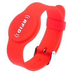 RFID-BAND-ADJ-R - Bracelet de proximité, ID par radiofrequence, RFID EM…