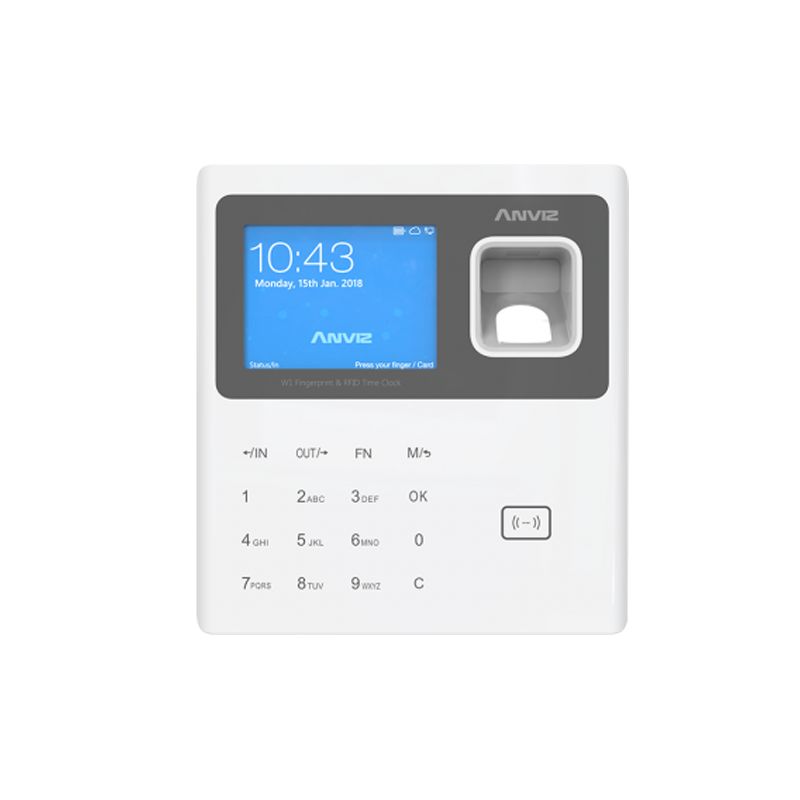 Anviz W1-PRO - ANVIZ Time & Attendance Terminal, Fingerprints,…