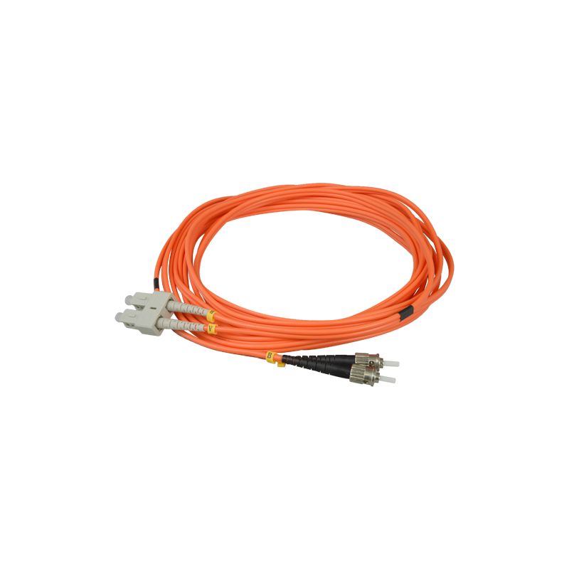 FB-SCST-DXMM-5 - Cable de fibra, Duplex, Multimodo, Conector SC a ST, 5…