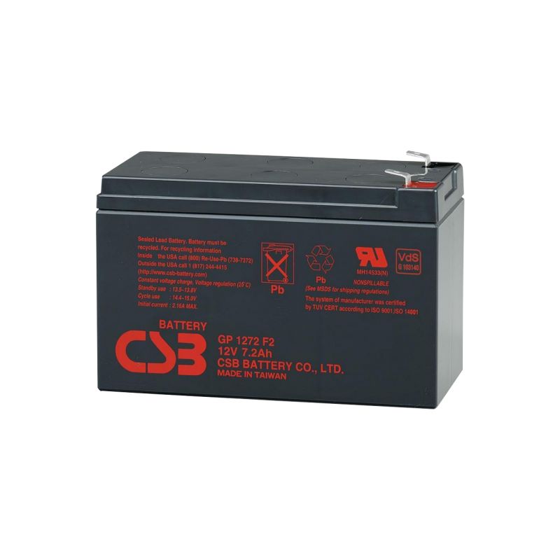 Lapara Batterie SAI 12V 7.2 Ah étanche