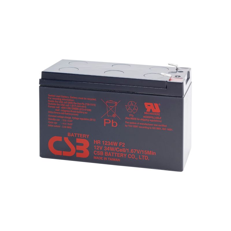 Lapara Batterie SAI 12V 9 Ah étanche