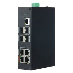 X-Security XS-SW0904HIPOE-GF-96 - Switch PoE, 4 puertos PoE+ RJ45 + 1 Puerto RJ-45, 4…