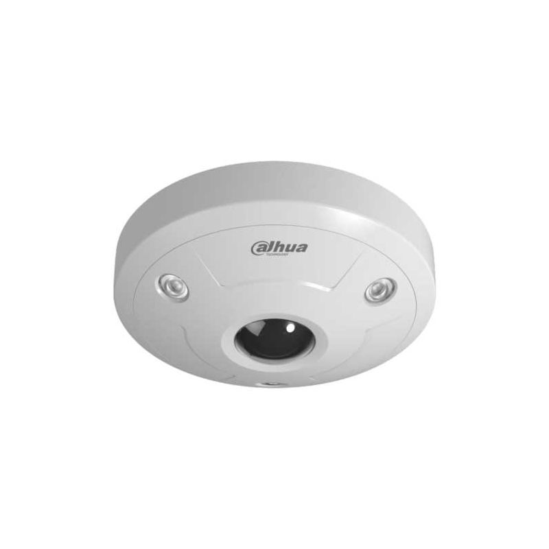 Dahua IPC-EBW8600 Camara panoramica fisheye 6mp 360º 3ir 10m ip66 ik10 sd. alarm poe