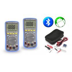 Promax PD-184 True RMS multimeter of high precision Digital Bluetooth Automatic (includes carrying bag)