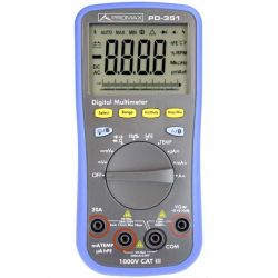 Promax PD-184 True RMS multimeter of high precision Digital Bluetooth Automatic (includes carrying bag)