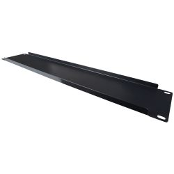 RACK-BLANK-2U - Blind cover for 19\" rack, Size 2U, Black colour