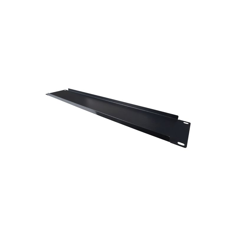 RACK-BLANK-2U - Blind cover for 19\" rack, Size 2U, Black colour