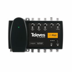 Central Minikom IF 4 inputs (VHF/BIII/BI-FM/IF) Televes