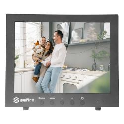 Safire SF-MNT10BNC-XGA - Monitor SAFIRE LED 10\", Designed for surveillance use,…