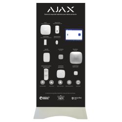 Ajax AJ-BTOTEM2-W-ES - Expositor Demo de pie Ajax, Kit de alarma profesional…