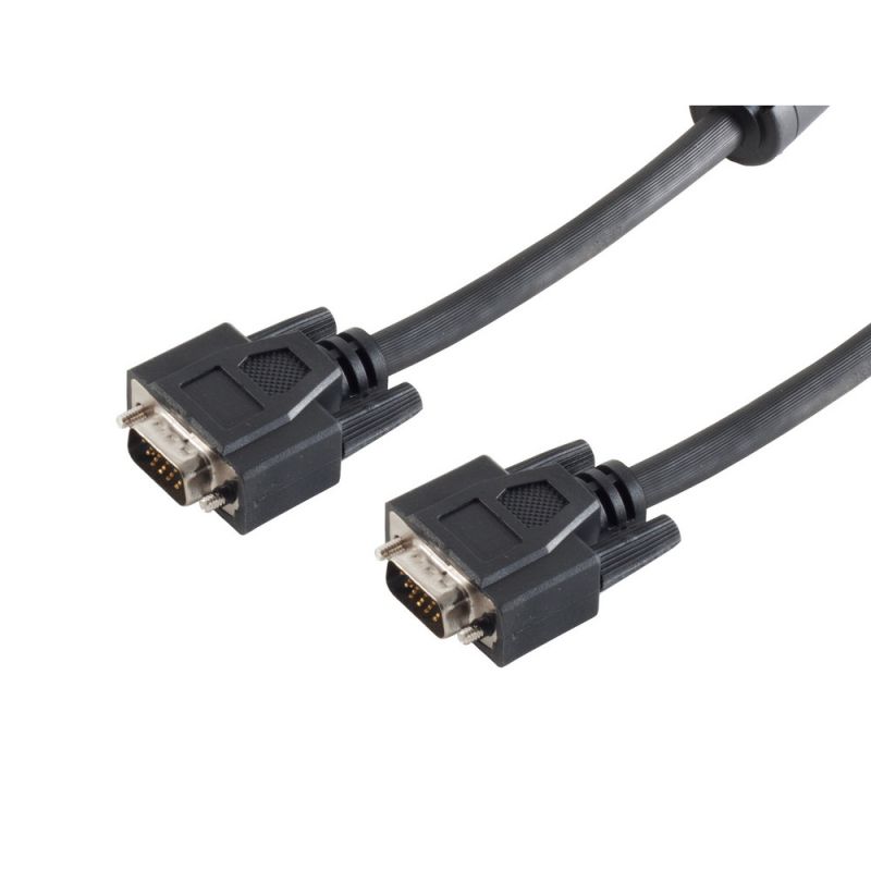 Câble moniteur S-VGA 2x15pin 75Ohm 20m