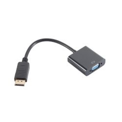 Conversor DisplayPort a VGA Negro 15cm