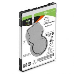 Seagate FireCuda disco rígido 2.5", 2TB, SATA 3 5400 RPM