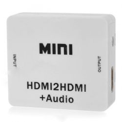 Distribuidor Splitter HDMI a HDMI+Audio