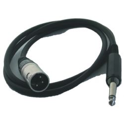 Golmar JACK-M/XLR-M connecting cable 1m