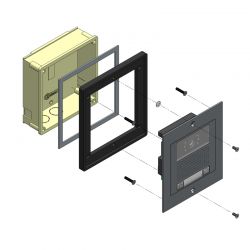 Golmar NX611/ROCK marco adaptador