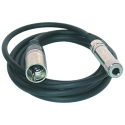 Golmar XLR-M/JACK-H connecting cable 2m