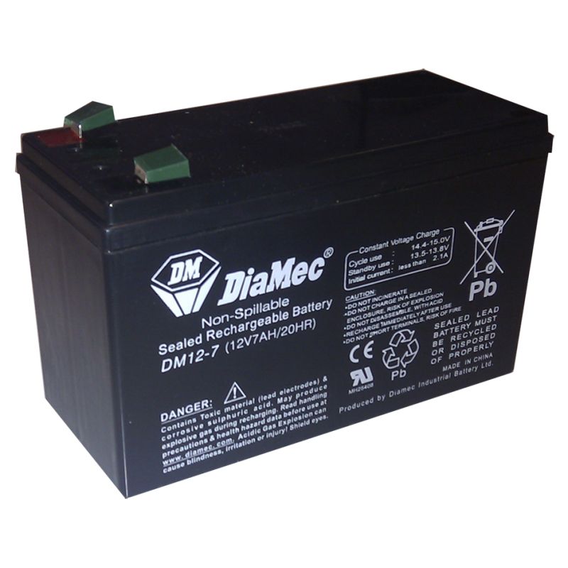 Golmar BAT-7A battery 12v 7 ah