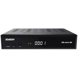 Edision OS MINI 4K S2X Récepteur satellite  E2 LINUX 4Κ UHD, DVB-S2X