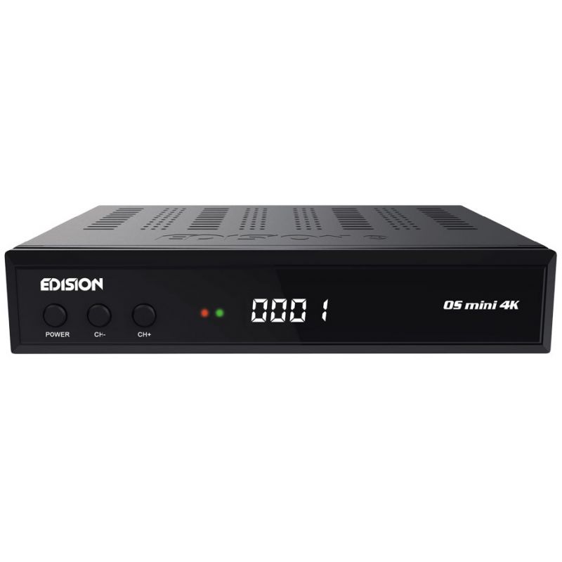 Edision OS MINI 4K S2X Satellite Receiver E2 LINUX 4Κ UHD, DVB-S2X