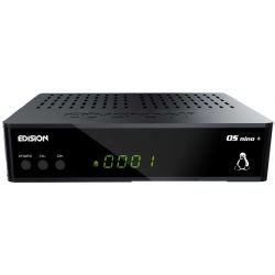 Edision OS NINO+ DVB-S2 Linux Receptor de Satélite E2 LINUX Full HD, H.265/HEVC