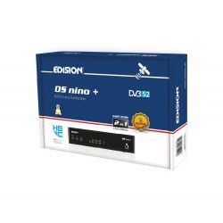 Edision OS NINO+ DVB-S2 Récepteur satellite  E2 LINUX Full HD, H.265/HEVC