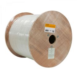 Cable de datos DK6000 U/UTP Cat 6 Dca LSFH Ø 6.2mm Blanco 500m Televes