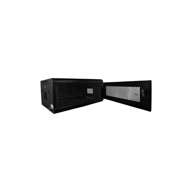 RACK-4U-MESH - Armário rack para parede, Até 4U rack de 19\", Até…