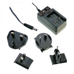 12V - 2A power supply  with several plugs Televes