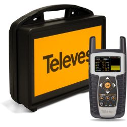 Televes Medidor de campo H30Evolution DVB-S/S2 + DVB-T/T2 + DVB-C + Analisadores WiFi e IPTV + Visualização HEVC + ...