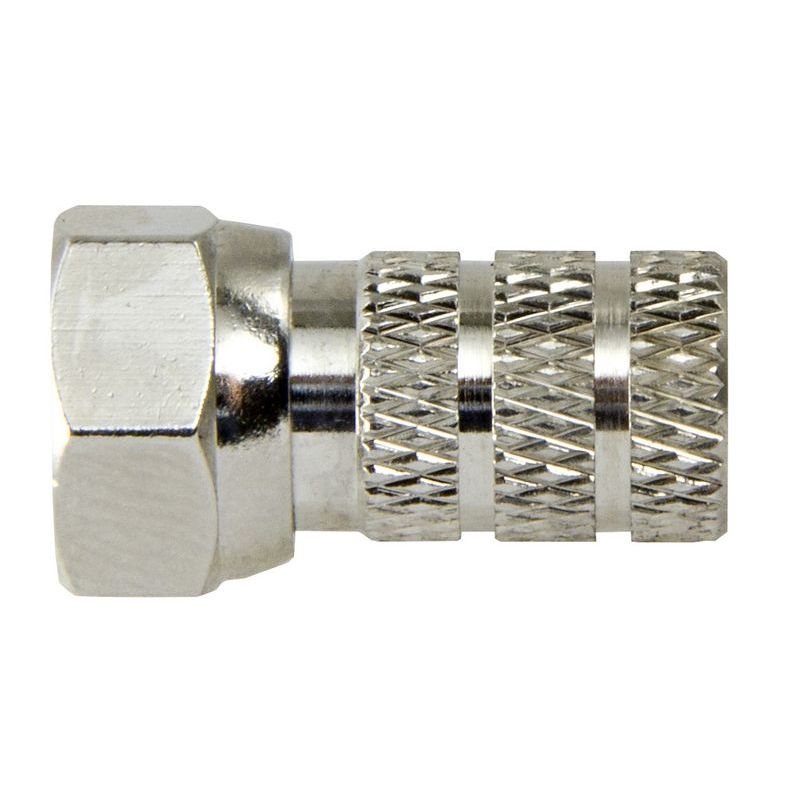 "F" Threaded Connector for CXT-50 Cable (Box 50 units) Televes