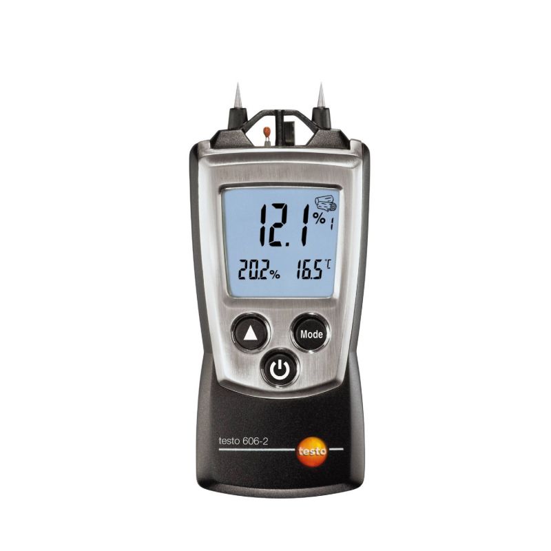 Testo 0560 6062 testo 606-2 Moisture Meter, Air Temperature and Humidity