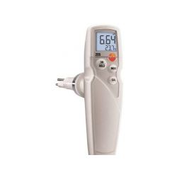 Testo 0563 2052 Kit de démarrage testo 205 Appareil de mesure du pH et de la température dans les milieux semi-solides