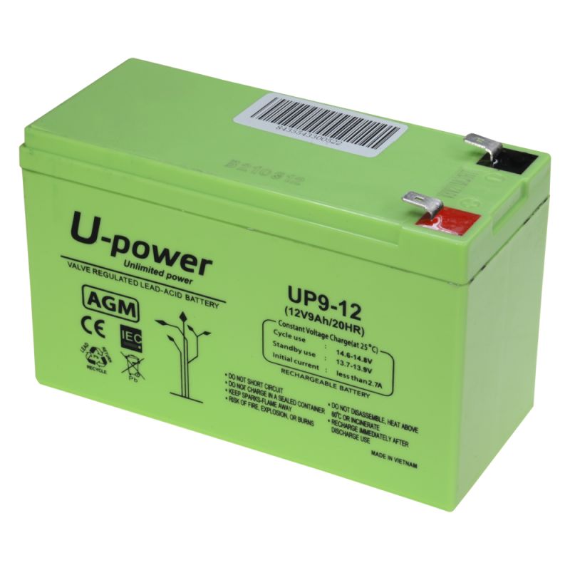 BATT1290-U - Lead-acid battery AGM, Voltage 12 V, Capacity 9.0 Ah,…