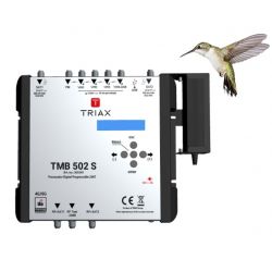 Triax TMB 502 S Procesador digital programable 2 SAT 20-80dB LTE 700-5G/800-4G 32 filtros