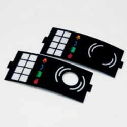 Golmar Spare CRT-NX632 Set of 2 sheets for audio modules and video camera for Nexa series entrance panels