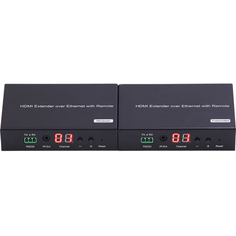 H.264 HDMI sur IP Extender, Encodeur, avec LED, Télécommande, RS232