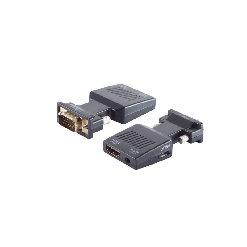 Adaptador VGA a HDMI 1080p