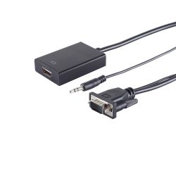 Adaptateur VGA vers HDMI 1080p 15cm