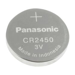 BATT-CR2450 - Battery CR2450 Panasonic, 3.0 V, Lithium, High…